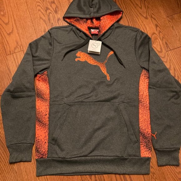 Puma Other - NWT Puma Big Cat Poly Fleece Hoodie, Size Medium.